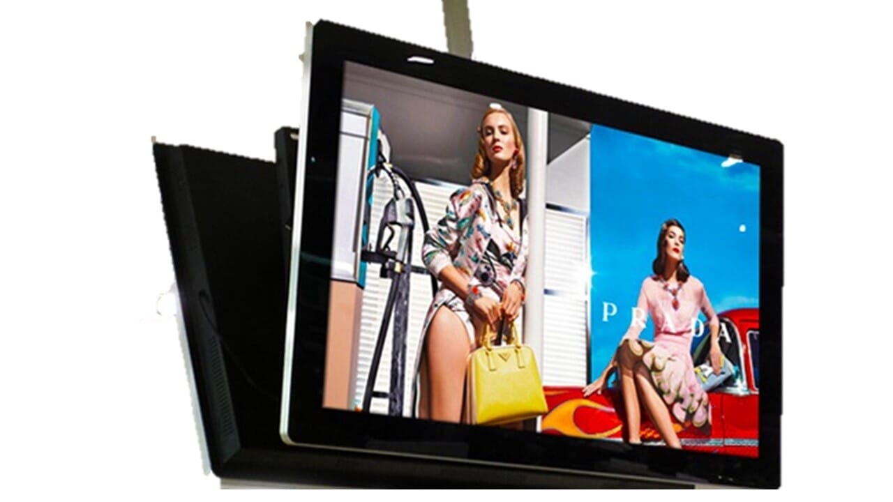 Ceiling Mounted Digital Screens Ceiling Mounted Digital Screens